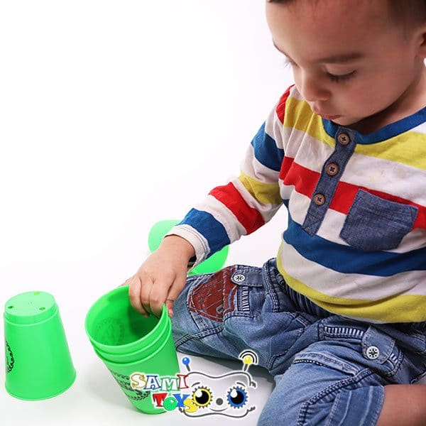 بازی فکری لیوان چینی Stacking Cups