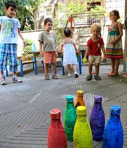 بازی بولینگ - بازی کودکان زیر شش سال - انواع بازی کودکان