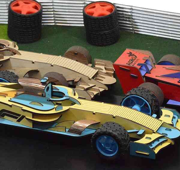 Three-Dimensional-Wooden-Puzzle-of-a-Formula-One-Car-11